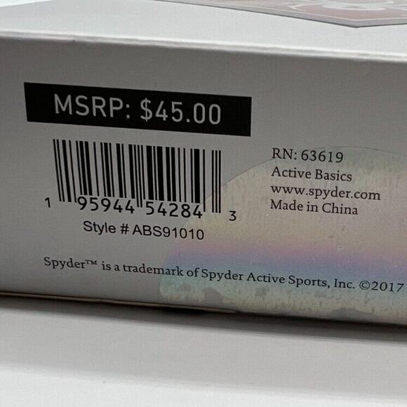 Spyder Nylon Boxer Briefs Black Men's 3 Pack Size L NEW - Picture 7 of 12